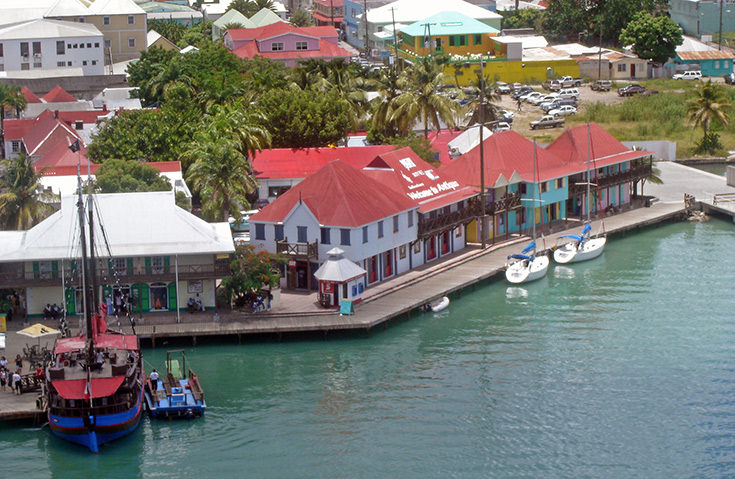 Arriving At The Bridgetown Barbados Cruise Port 