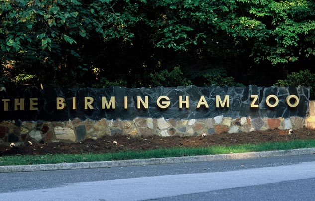 Birmingham Zoo entrance