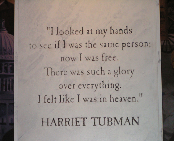 words to describe harriet tubman