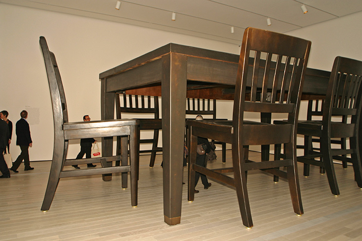 lacma museum giant kitchen table