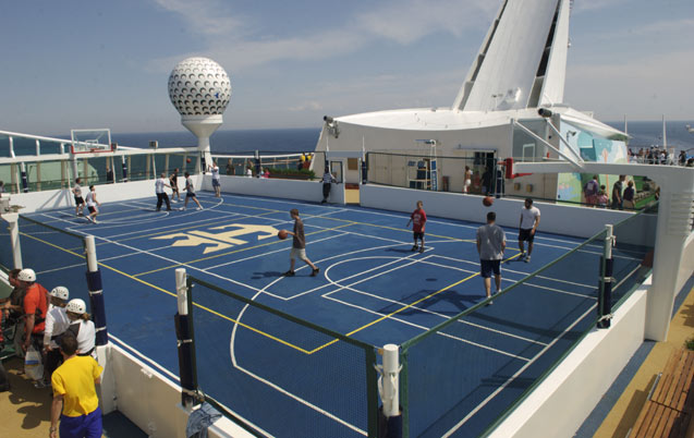 pics of basketball court. the Seas asketball court
