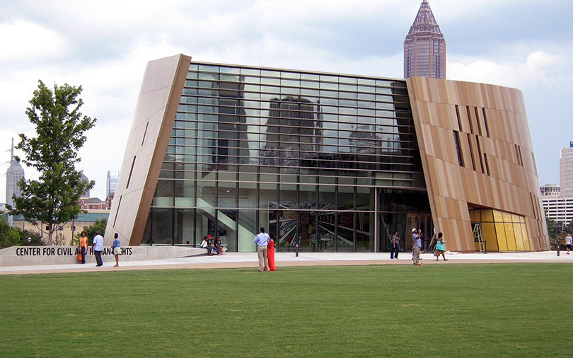 Center for Civil & Human Rights at 100 Ivan Allen Jr Blvd in Centennial Olympic Park, Atlanta