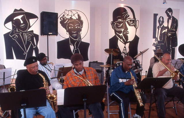 Eubie Blake Jazz Center, musicians performing