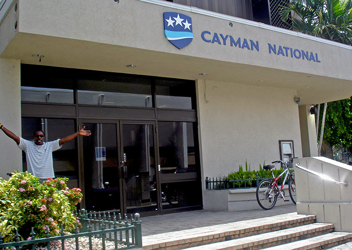 Glad I put my money in Cayman National Bank
