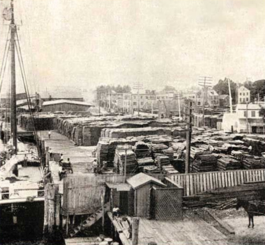 India Wharf Slave Yard in Norfolk