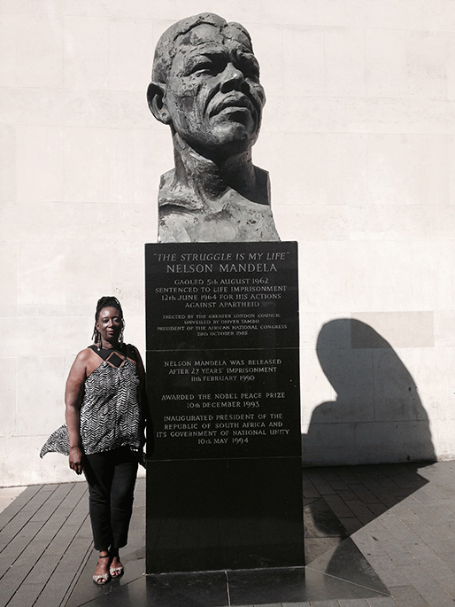 Nelson Mandela Monument, Black London History