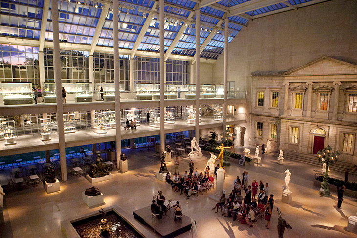 Metropolitan Museum of Art lobby; credit Marley White