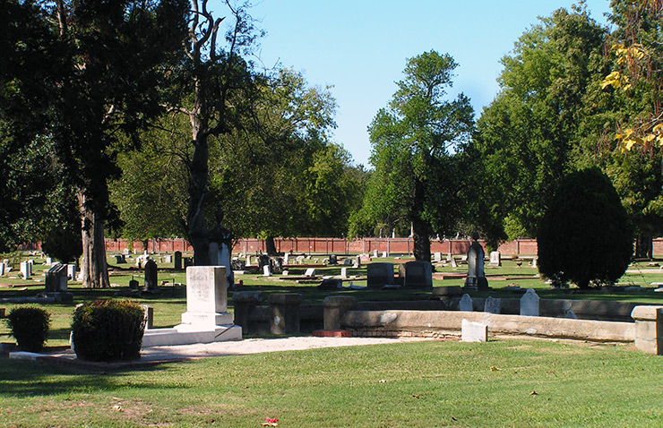 Cedar Grove Cemetery, Augusta History