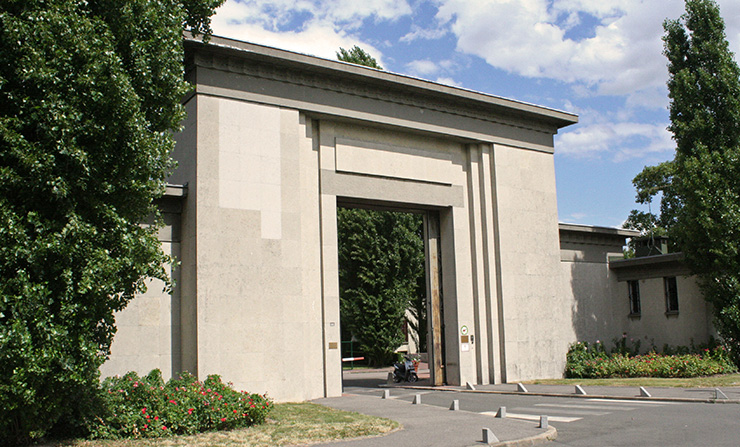 Thiais Cemetery entrance, African-American Gravesites in Paris