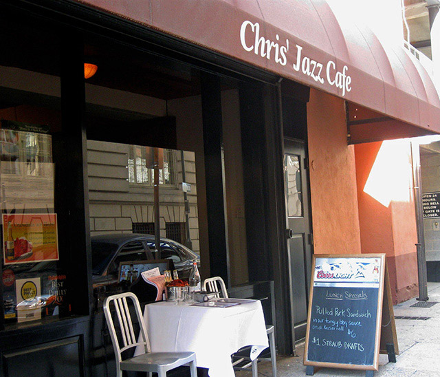 Chris Jazz Cafe, Philadelphia Restaurants