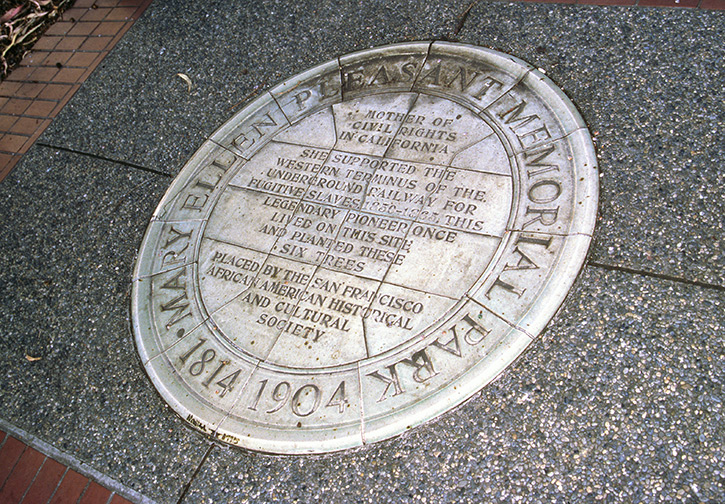 Mary Pleasant Memorial, San Francisco Heritage Sites
