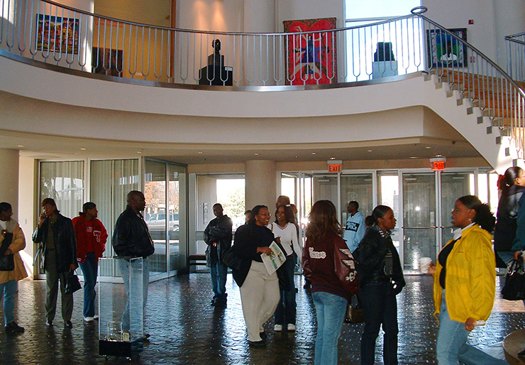 African American Museum of Dallas lobby