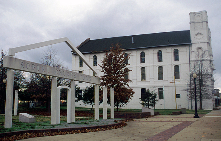 Robert Church Park, Memphis History
