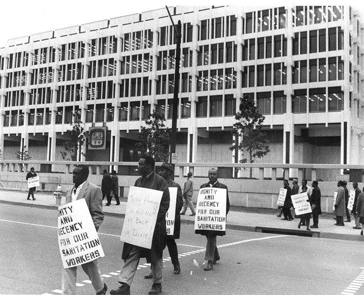 Memphis Sanitation Workers Strike in 1968