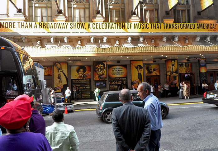 Motown The Musical at Lunt-Fontanne Theatre