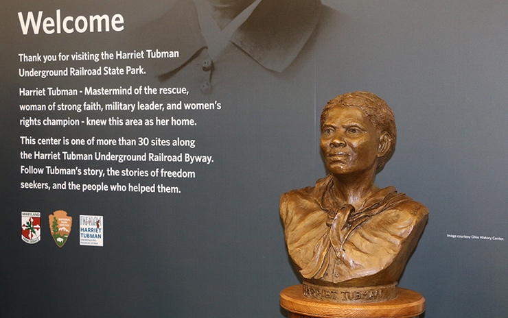 Harriet Tuman bust