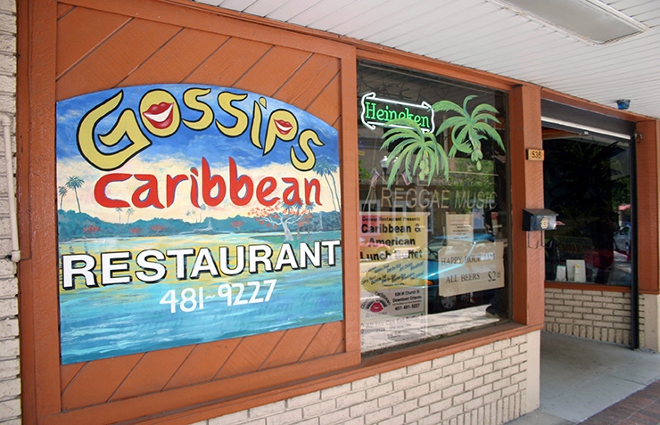 Gossips Caribbean restaurant, Orlando Restaurants