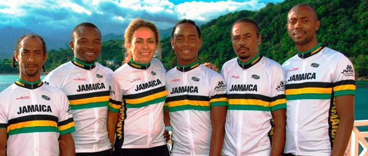 Cyclist guides, Jamaica Reggae Ride