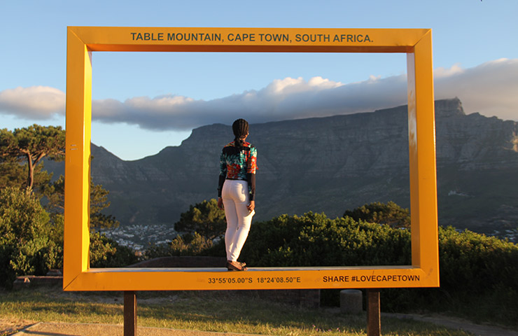 Picture yourself in Capetown, South Africa