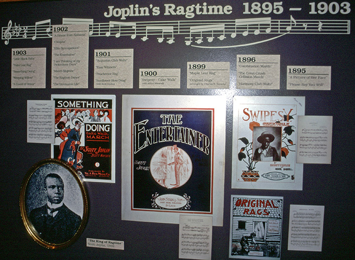 Scott Joplin House exhibit