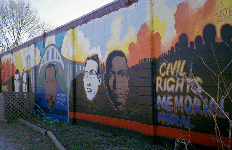 Civil Rights Memorial mural