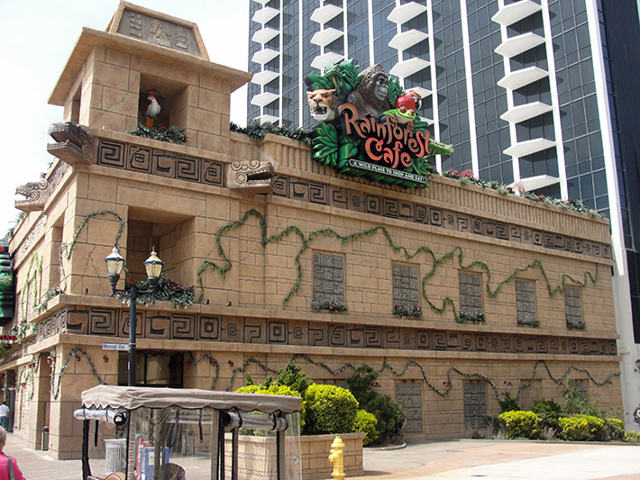 RainForest Cafe, Atlantic City Family Attractions
