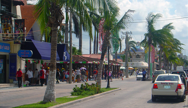 San Miguel downtown, Cozumel History