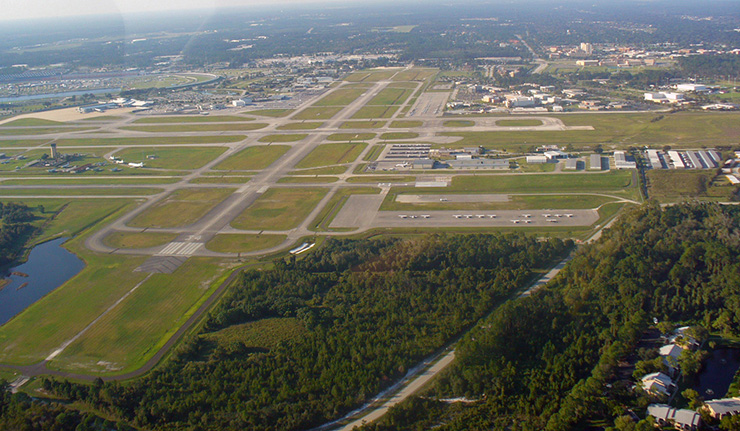 Daytona Beach International Airport, Daytona Beach Transportation