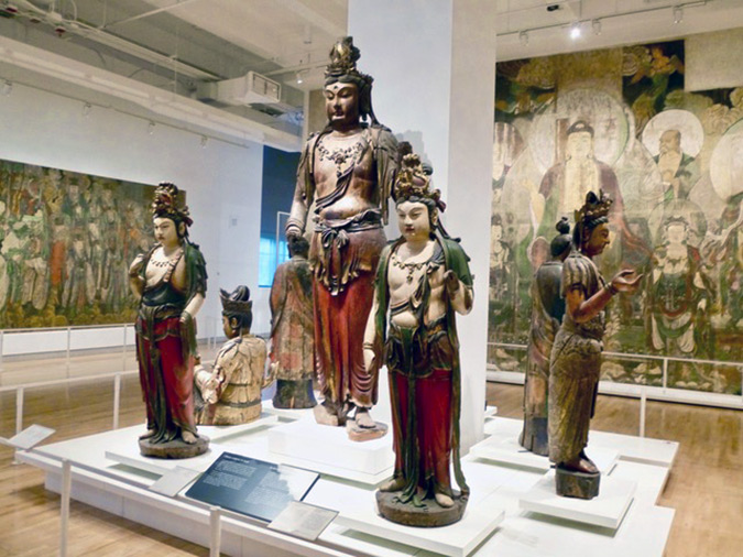 Oriental gallery at Royal Ontario Museum