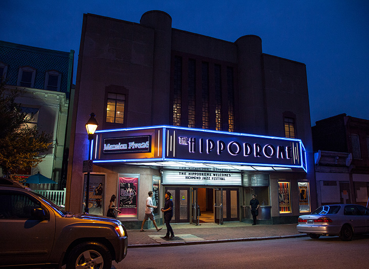 Hippodrome Theatre hosting Richmond Jazz Festival, Richmond Arts