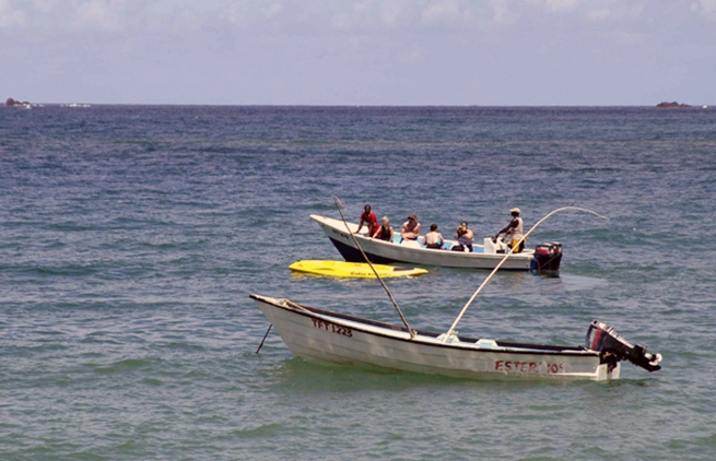 Fishing expedition off Trinidad