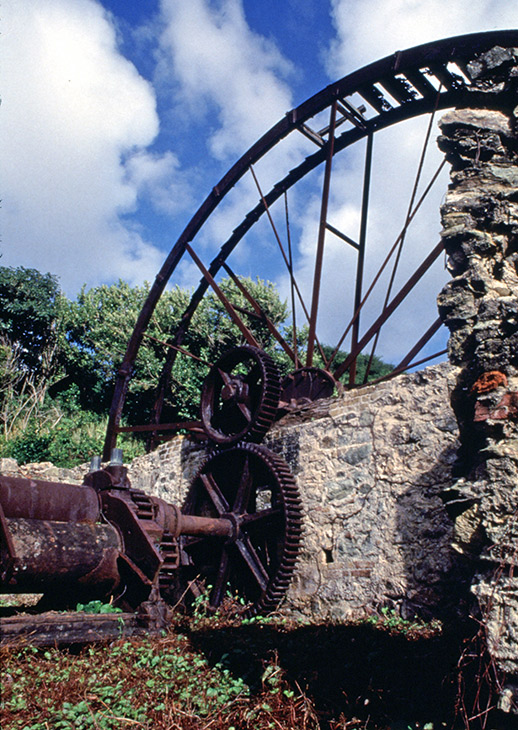Historic sugar mill in Speyside, Trinidad
