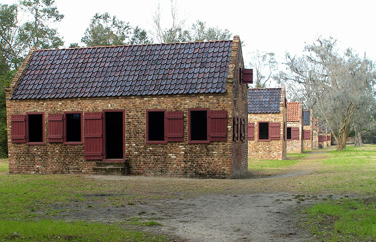 Drayton Plantation slave cabins, Charleston Historic Sites