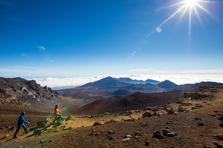 Walking up Haleakala Crater, Maui Travel Tips