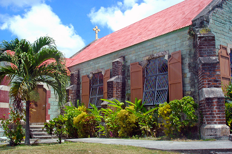 Oldest church, Antigua History