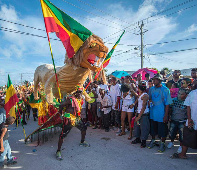 Carnival Road procession in Belize Festivals