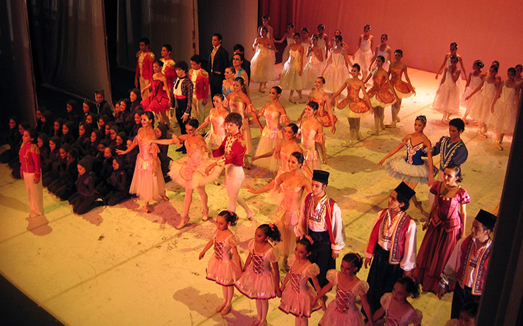 The Nutcracker performance at Teatro Angela Peralta