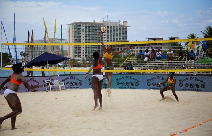 Beach Volleyball, Ocho Rios Beaches
