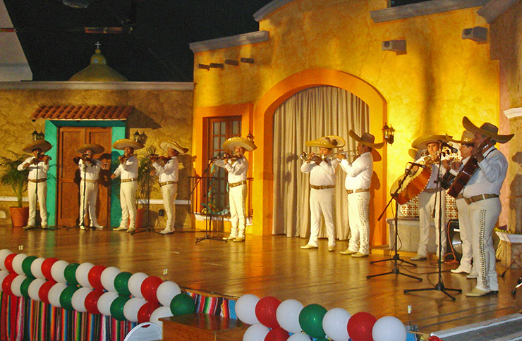 Mariachi band performing in Old Town, Puerto Vallarta