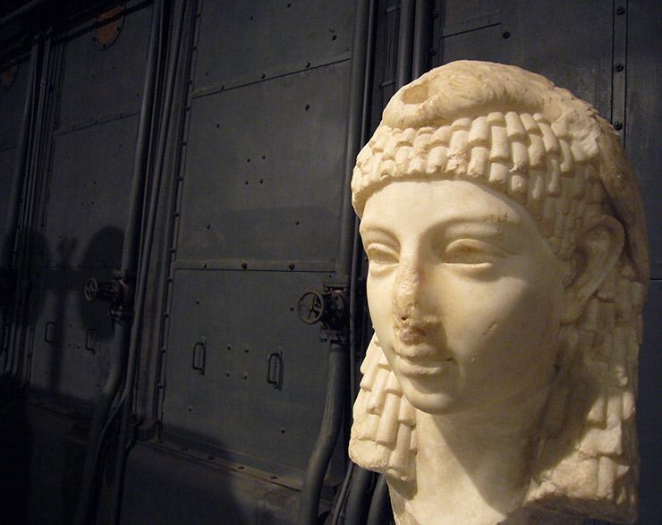 Cleopatra Bust at Capitoline Museum, Rome Museums