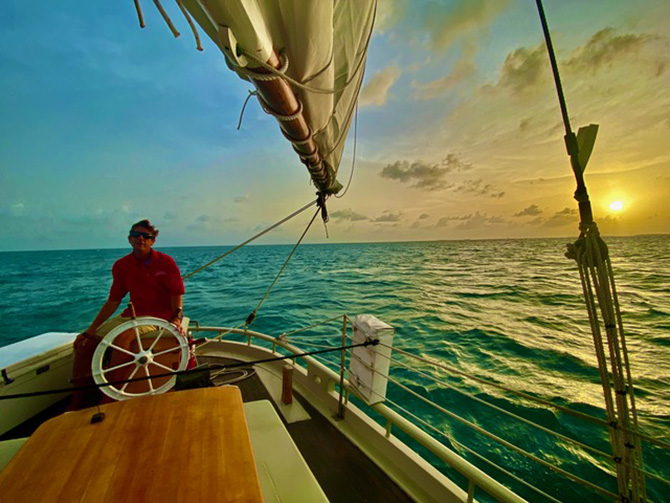 Sunset Sail off Key West