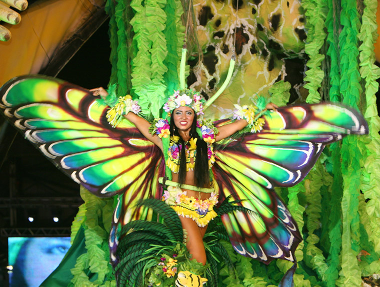 Butterfly Girl, Manaus Parintins Festival