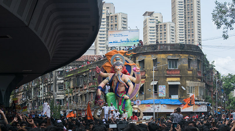 Hindu celebration in Mumbai