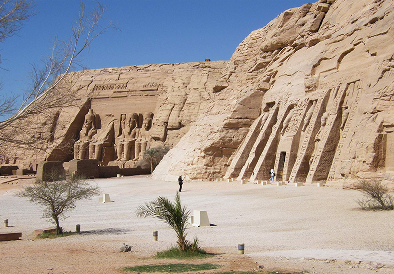 Tombs of Ramesses II and Nefertari in Abu Simbel