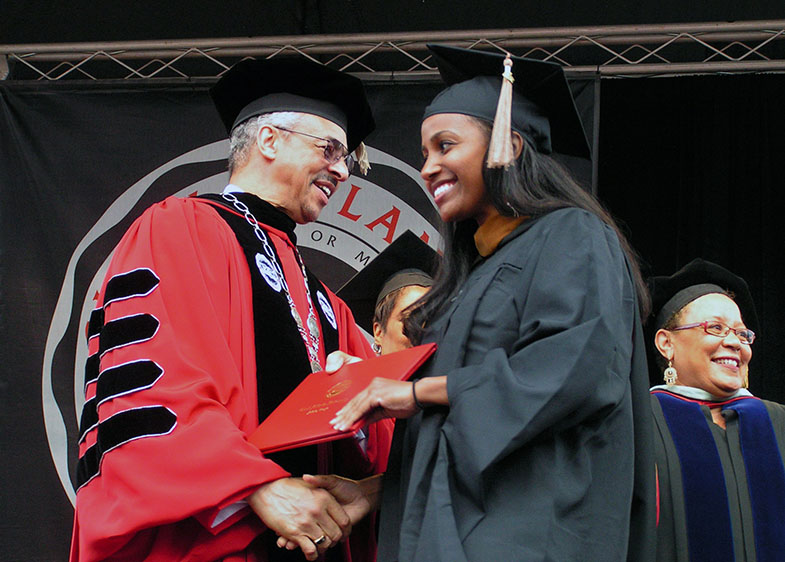 Clark-Atlanta University graduation