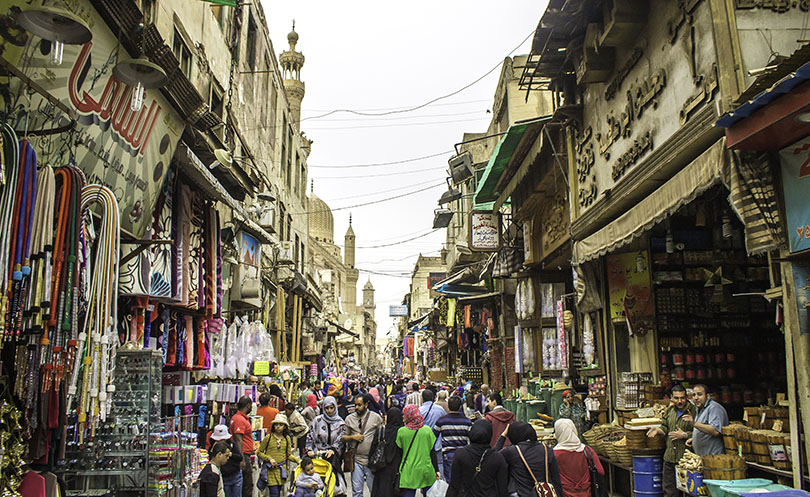 El Moez Street bazaar