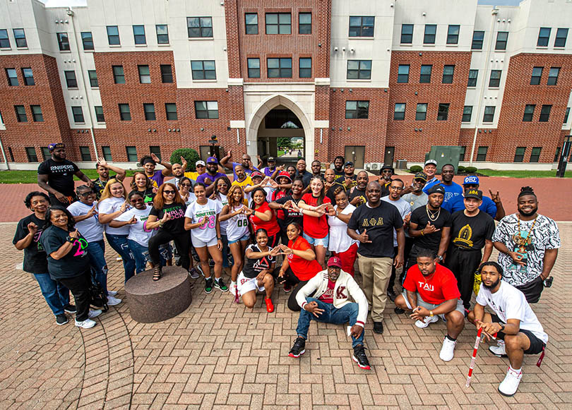 West Virginia State University students